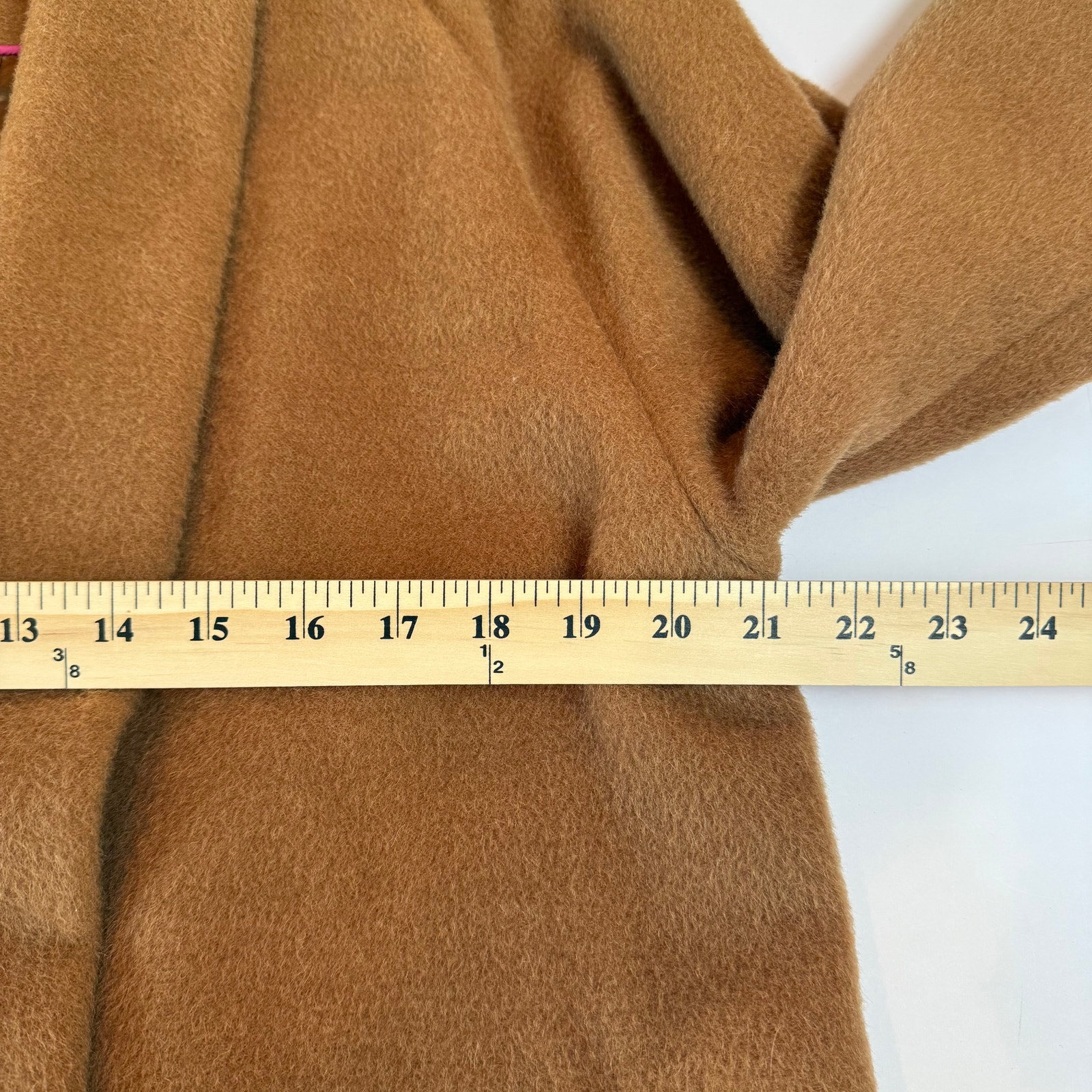 Nwt Kuna 100% Baby Alpaca Camel Swing Coat | Softer Than Cashmere | Luxury Peru — image 6 of 8